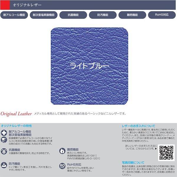 DXリミテッド ライトブルー TB-1707 介護ベッド 診察台 ベッド マッサージ台 マッサージベッド レザー 耐アルコール TakadaBed 高田ベッド製作所 日本製の画像
