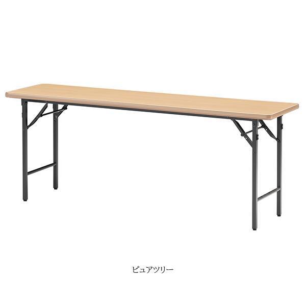 ミーティングテーブル 幅1800×奥行600×高さ700mm ソフトエッジタイプ