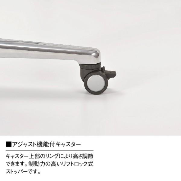 スタック 会議テーブル 角型 幅1200×奥行750×高さ720mm スタックテーブル THD-1275K ソフトエッジ ミーティングテーブル 会議用テーブル NISHIKI ニシキ工業_4
