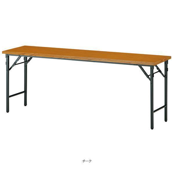 ミーティングテーブル 幅1500×奥行750×高さ700mm 共貼りタイプ 棚無