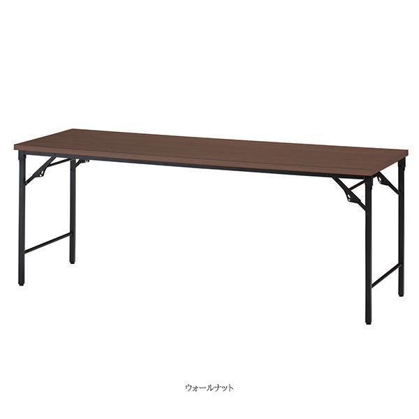 ミーティングテーブル 幅1800×奥行600×高さ700mm クランク式