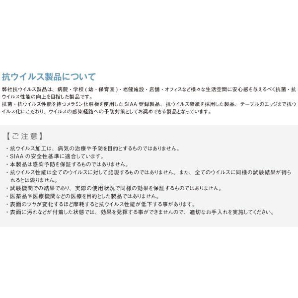 抗ウイルス 多目的スタンド W450×D450×H700 抗菌加工 抗ウイルス加工 指紋防止 電話台 アルコール台 受付台 UTILITY 日本製｜sora-ichiban｜04