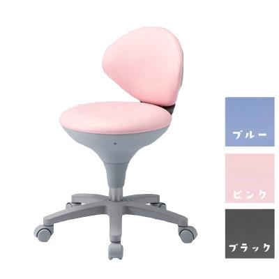 医療現場やオフィスで活躍! 背もたれ付 ワーキングスツール ワークスツール 丸いす 椅子 スツール [東洋工芸] WS-021 RCP