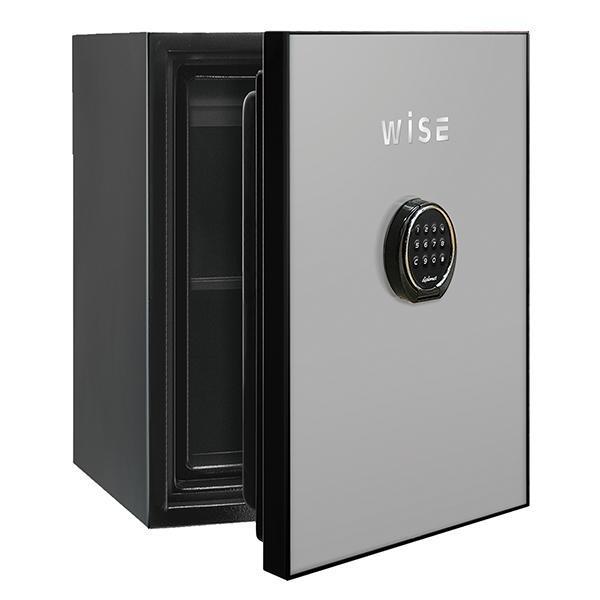 開梱設置込 テンキー式 耐火金庫 60kg ライトグレイ 60分耐火 WS500AL 防犯 貴重品保管 プレミアムセーフ かっこいい WiSEシリーズ  ディプロマットの画像