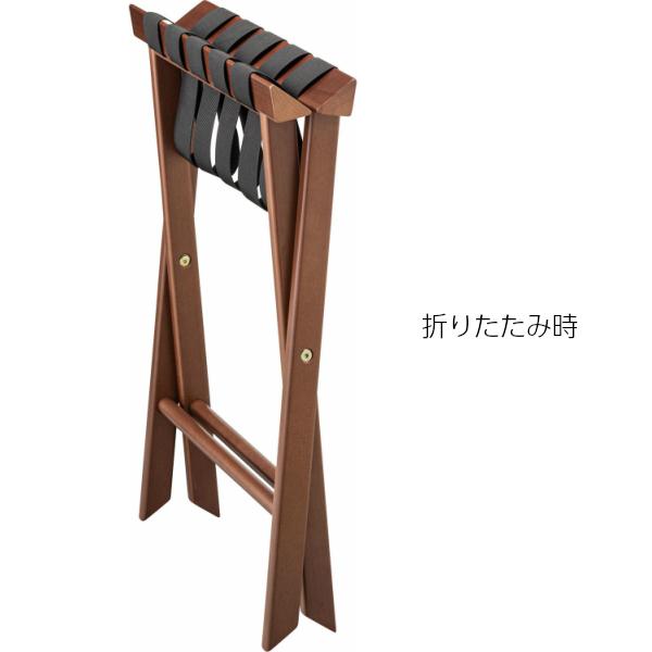 バゲッジラック BL-Y3 YBL-006L-WN 山崎産業 荷物置き 仮置き 客室 ラック 荷物ラック エントランス 待合室 店舗 会社 ショッピングモール 事務所 施設 学校の画像