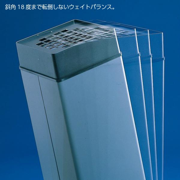 スモーキング消煙 YS-24L-ID 山崎産業 灰皿 屋内用 容量約2l 対流式酸欠機構 吸殻 吸い殻入れ 喫煙室 喫煙所 休憩所 病院環境用品 施設用品_4