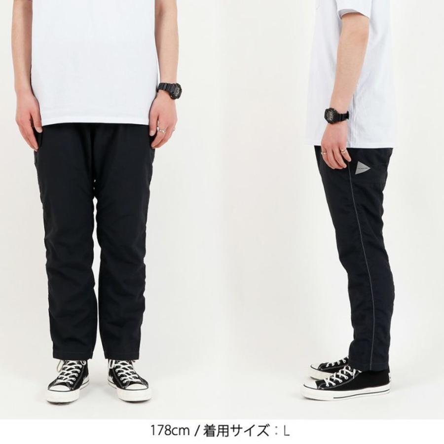 and wander アンドワンダー ナイロンパンツ メンズ nylon and wander アンドワンダー ナイロンパンツ メンズ nylon