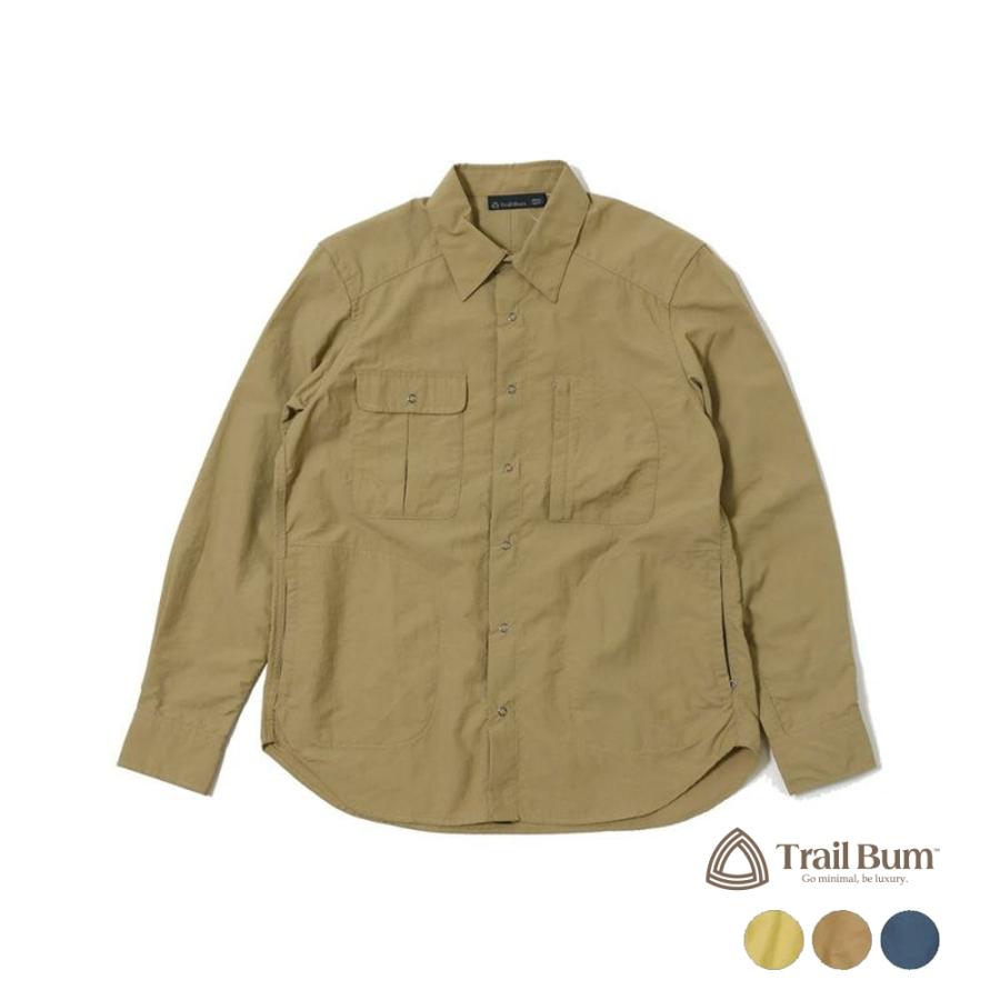 TRAIL BUM（トレイルバム） シャツ 長袖 メンズ Trail Bum NITTY