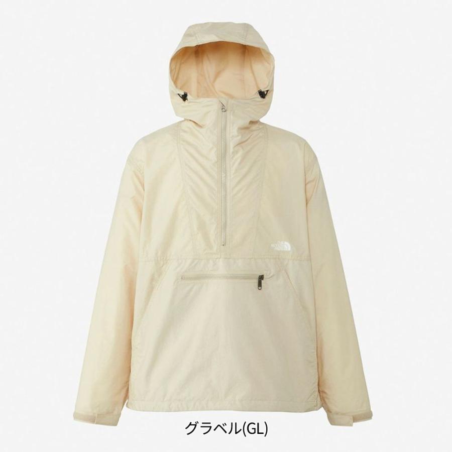 ノースフェイス　コンパクト　アノラック　ナイロン　ジャケット　ブルゾン　ホワイト THE NORTH FACE ザ・ノース ・フェイス ナイロンジャケット
