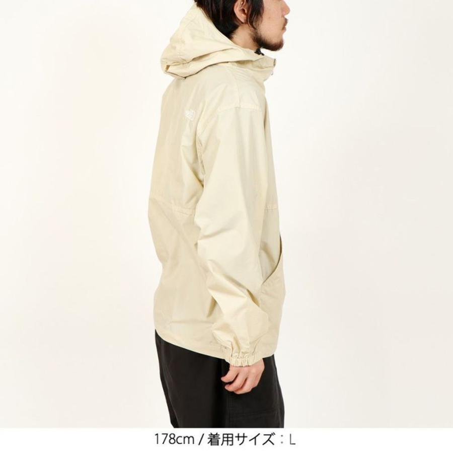 ノースフェイス　コンパクト　アノラック　ナイロン　ジャケット　ブルゾン　ホワイト THE NORTH FACE ザ・ノース ・フェイス ナイロンジャケット