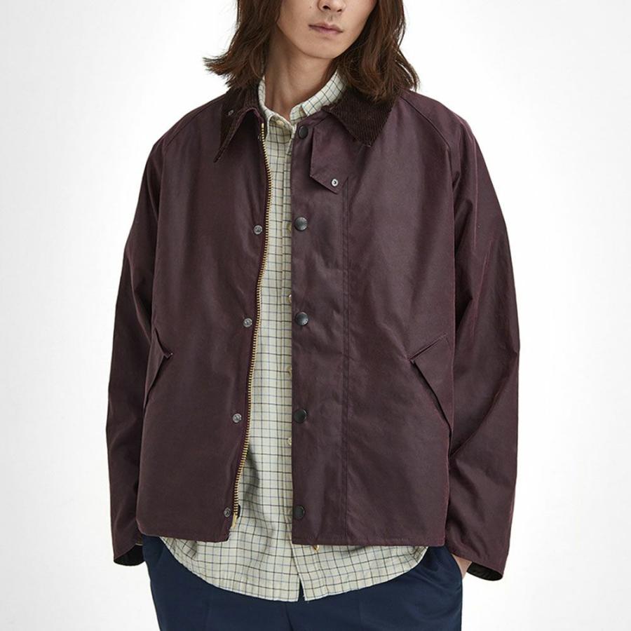 Barbour バブアー ブルゾン メンズ OS TRANSPORT WAX JACKET