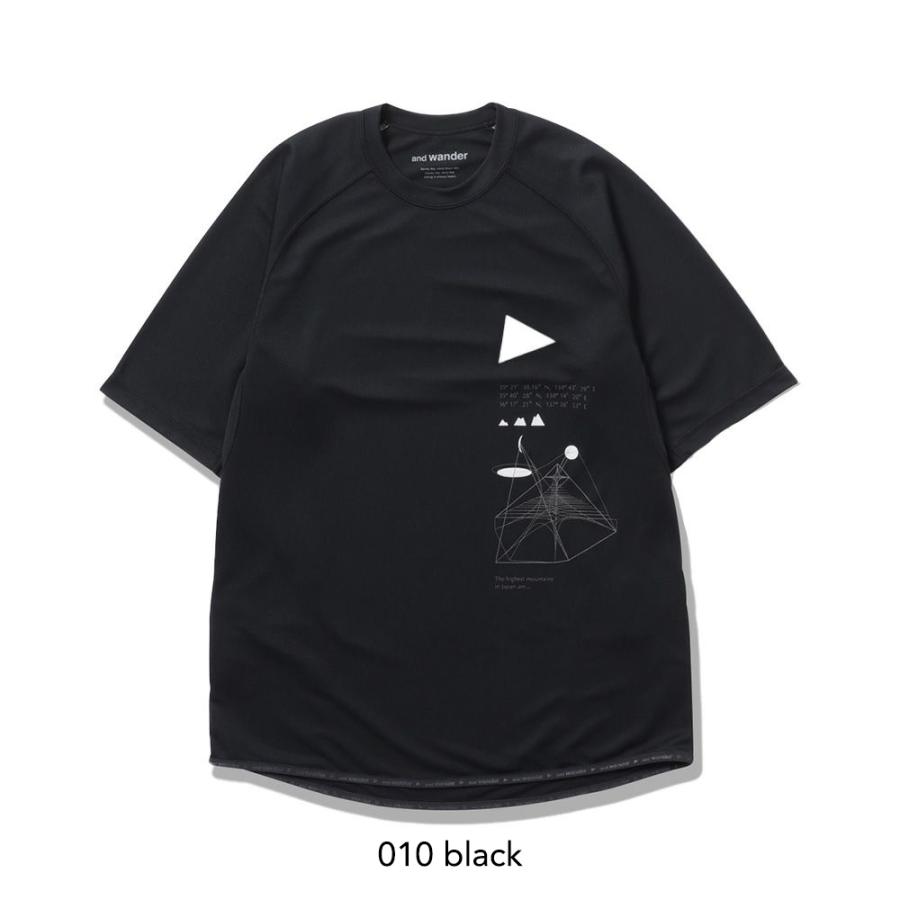 and wander（アンドワンダー） Tシャツ カットソー 半袖 レディース 