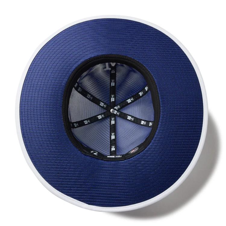 希少カラー ロイヤルネイビーブルー ヴィンテージ ロングプリム ハット HAT NEW ERA ニューエラ ハット 帽子 メンズ レディース Fitted Long