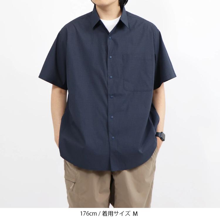 PAPERSKY ペーパースカイ シャツ 半袖 メンズ MAGAZINE CHECK