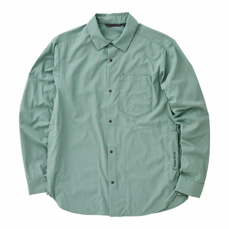 ティートンブロス シャツ 長袖 メンズ レディース Teton Bros