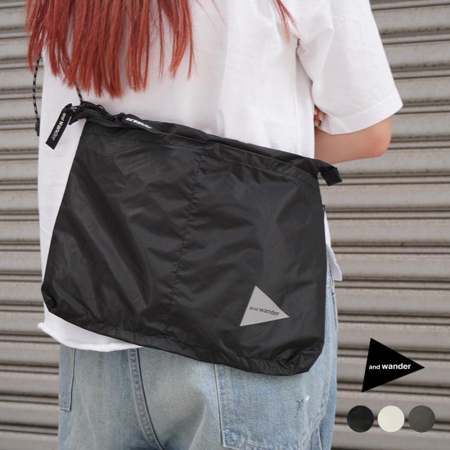 and wander（アンドワンダー） ショルダーバッグ メンズ レディース