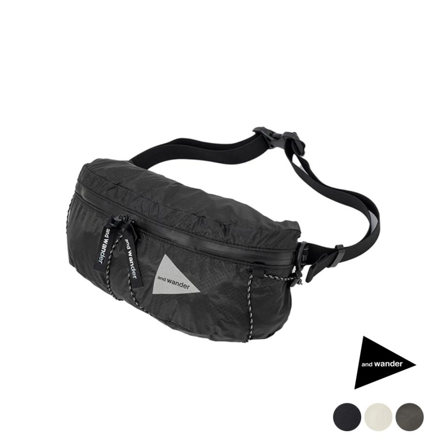 アンドワンダー　andwandar sil waist bag sil waist bag | and wander（アンドワンダー） ｜【公式】通販mix