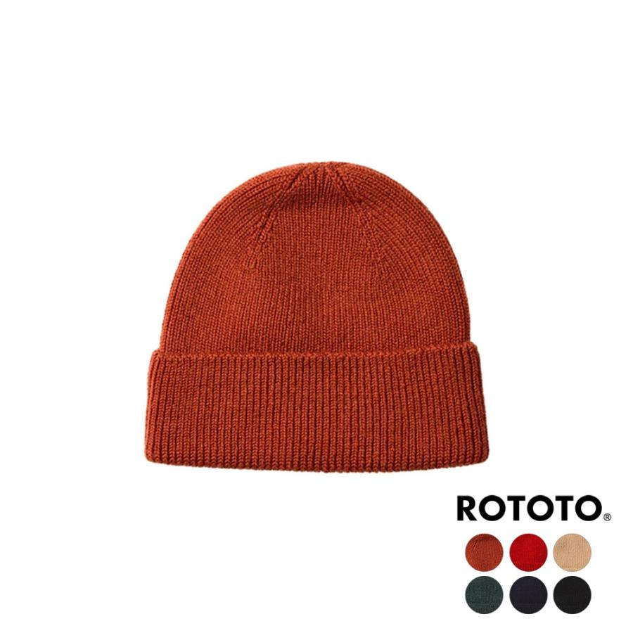 ROTOTO（ロトト） ニット帽 ビーニー 帽子 メンズ レディース
