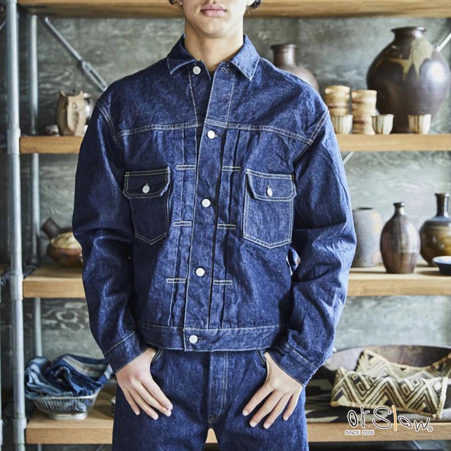 orSlow オアスロウ デニムジャケット Gジャン メンズ TYPE2 1950'S