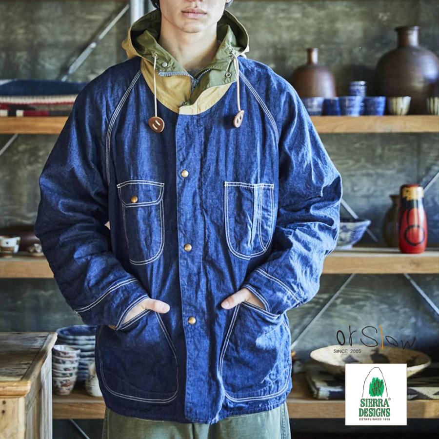 orSlow オアスロウ シエラデザインズ カバーオール メンズ SIERRA