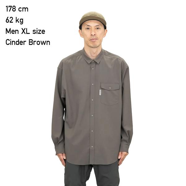 リッジマウンテンギア シャツ 長袖 メンズ RIDGE MOUNTAIN GEAR メリノ