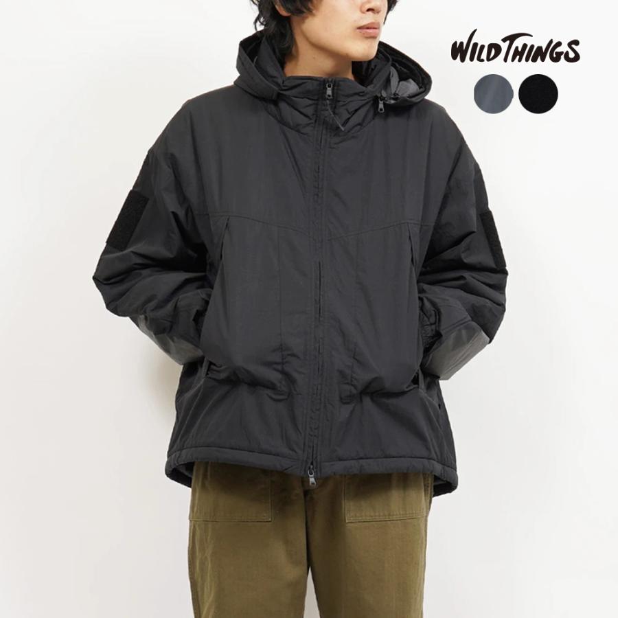WILD THINGS（ワイルドシングス） 中綿ジャケット メンズ ショート