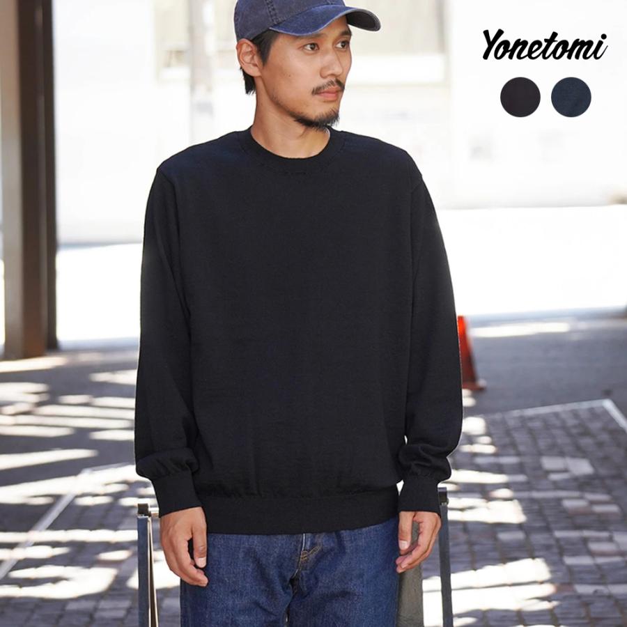 Yonetomi NEW BASIC ヨネトミ ニット メンズ レディース Yonetomi ハイ
