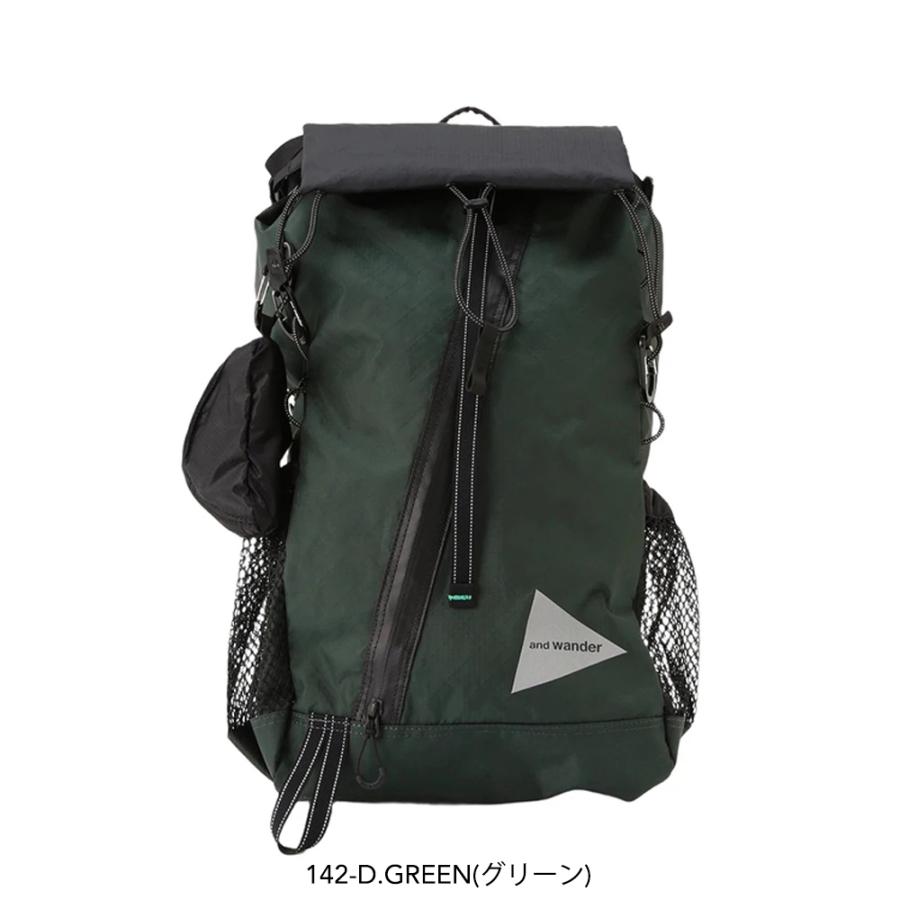 and wander（アンドワンダー） バックパック リュックサック メンズ