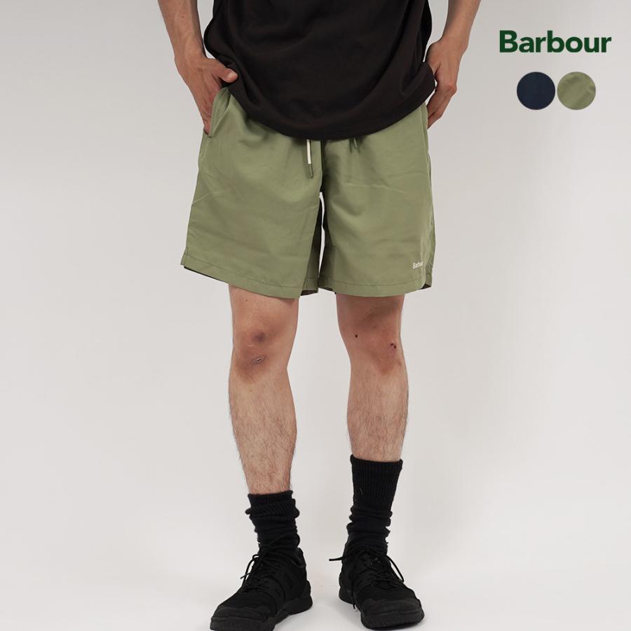 Barbour メンズ ショートパンツ・ショーツ Barbour（バブアー） ショートパンツ ハーフパンツ メンズ ロゴ スイム