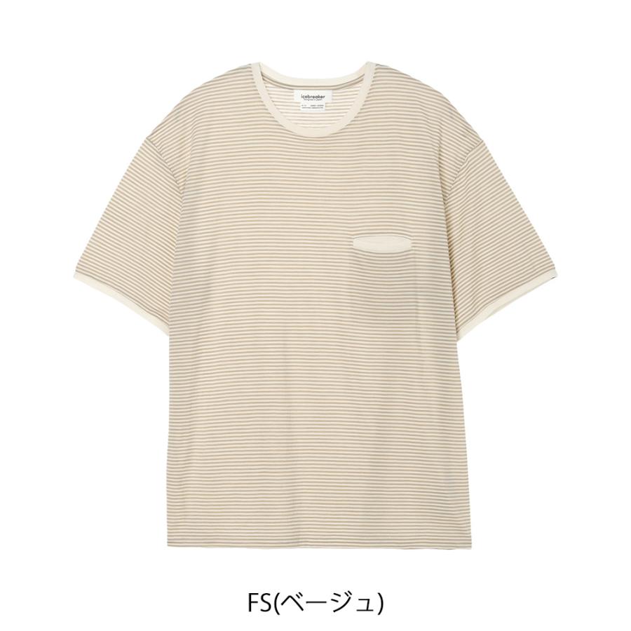 icebreaker メリノ150ショートスリーブＴ ベージュ Ｓサイズ 美品 icebreaker（アイスブレーカー） アイスブレイカー Tシャツ カットソー