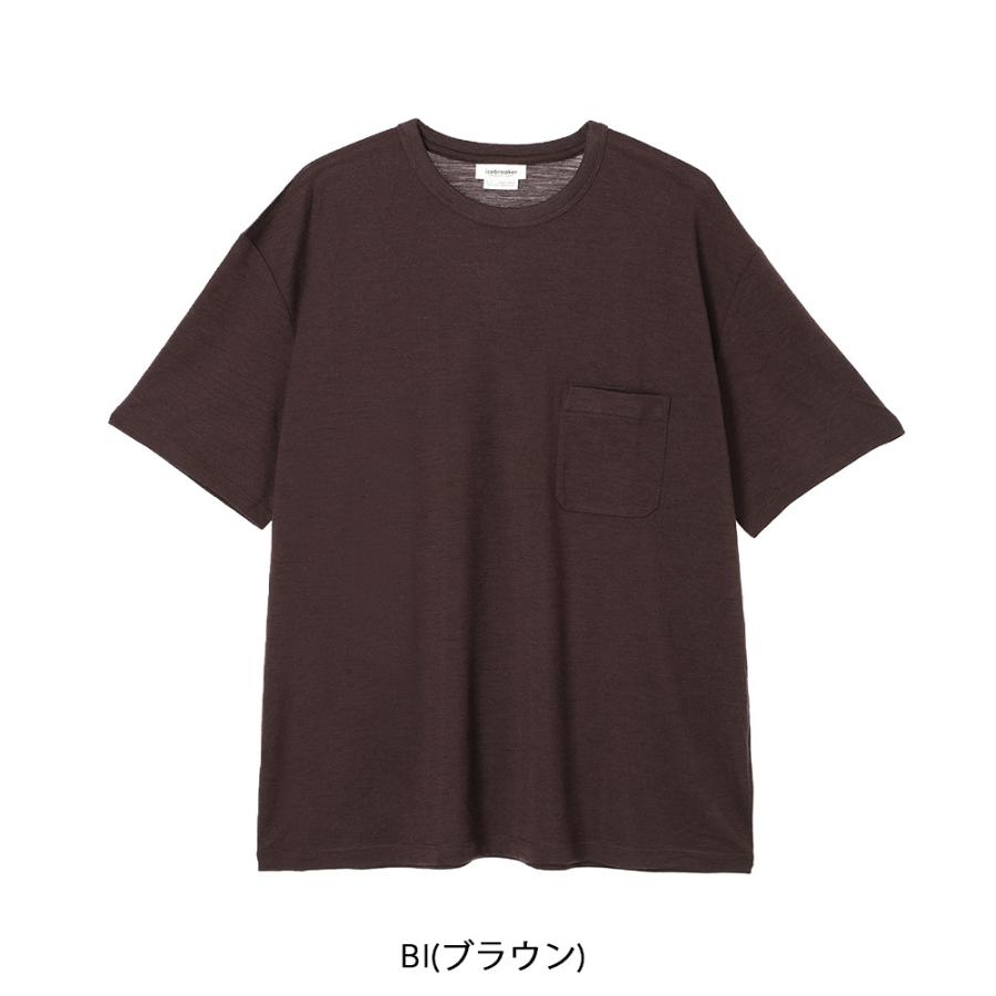 アイスブレーカー メリノウール  カットソー Icebreaker｜U メリノウール 長袖Tシャツ U Merino 150 LS Pocket Tee