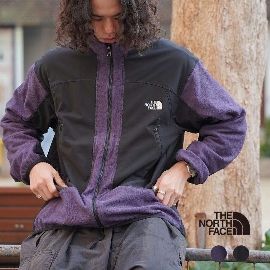 THE NORTH FACE フリースジャケット 紫色 フード付きリバーシブル THE NORTH FACE（ザ ノースフェイス） フリース メンズ レディース