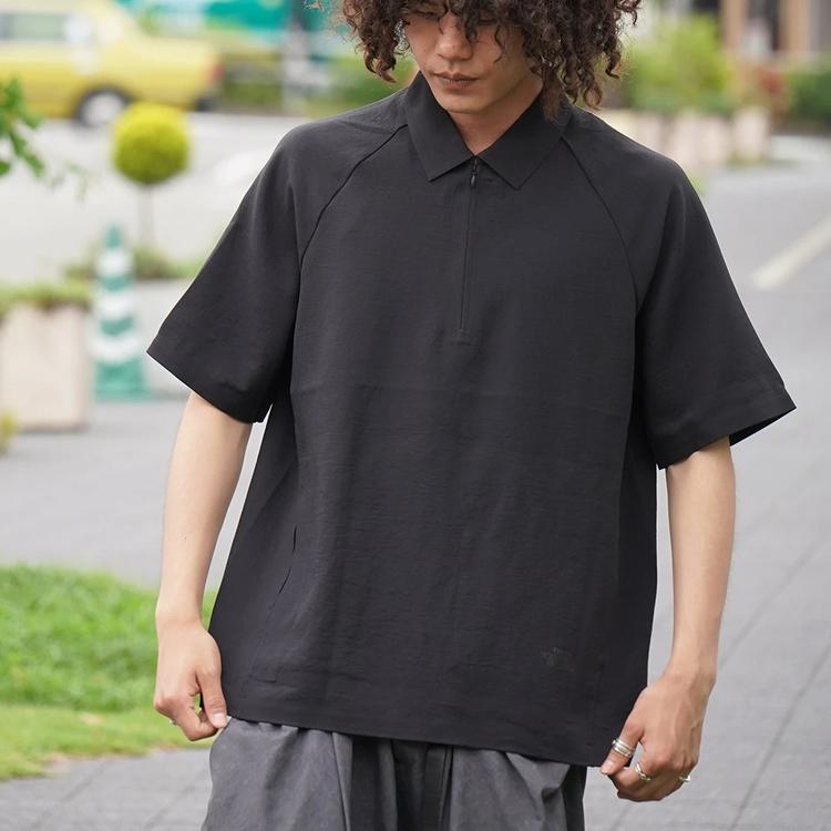 新品未使用 ノースフェイス NT22660 ポロシャツ zip メンズL THE NORTH FACE（ザ ノースフェイス） ポロシャツ メンズ トランクル