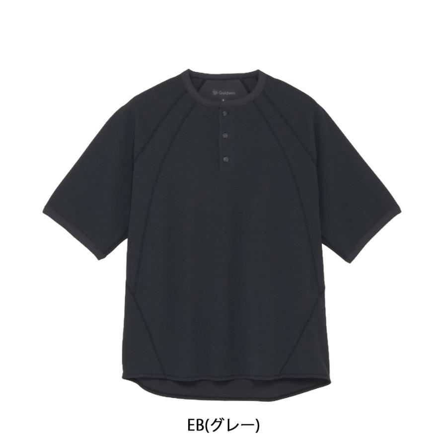 Goldwin ワッフルカットソー GOLDWIN（ゴールドウイン） Tシャツ カットソー メンズ メッシュ