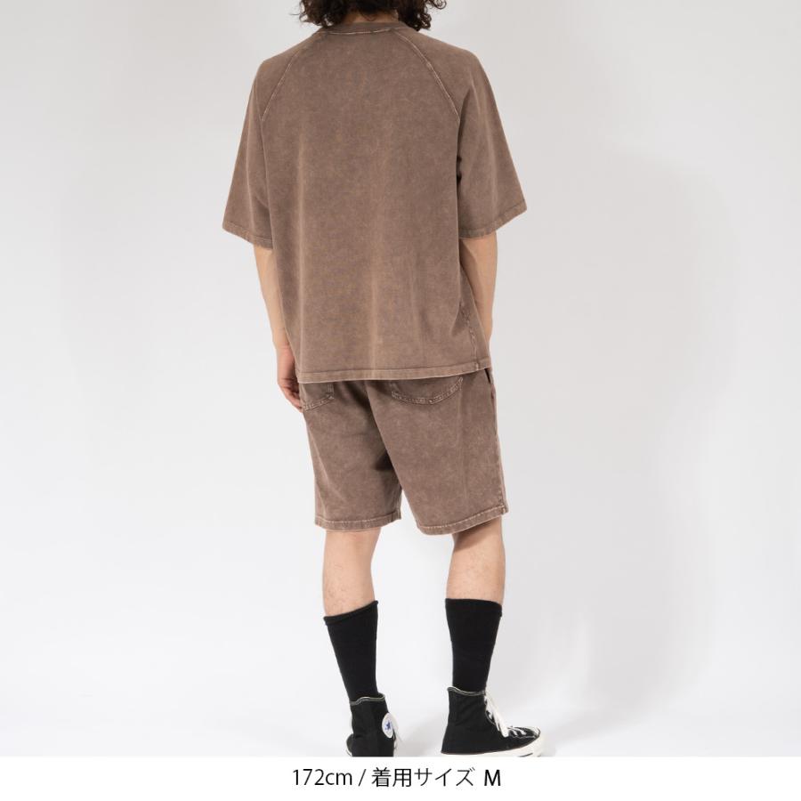 オニータ ショートパンツ ハーフパンツ メンズ ケミカルウォッシュ