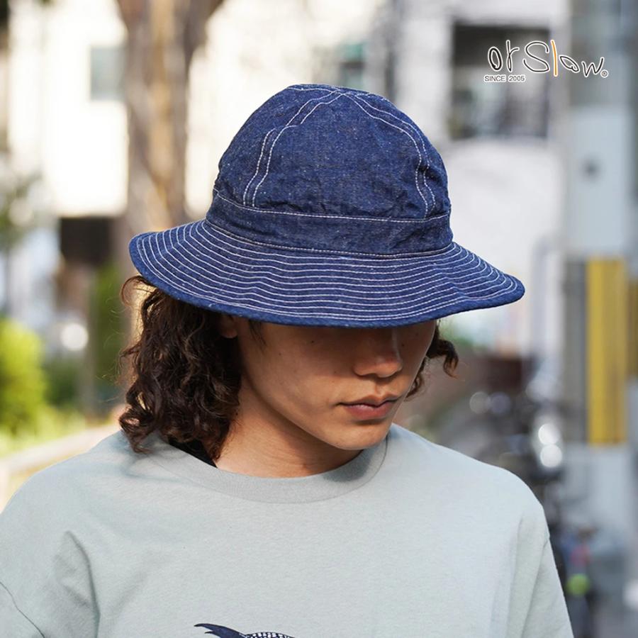 orslow デニム　ハット　ユニセックス orSlow（オアスロウ） ハット メンズ US ネイビー ハット デニム ワン