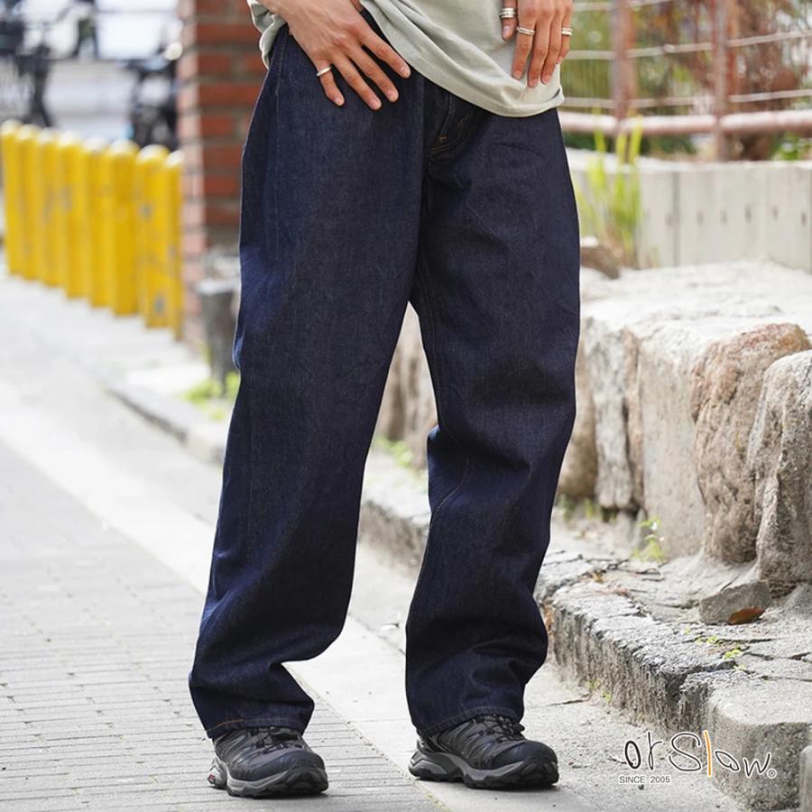 お*司様 orSlow オアスロウ DENIM PRODUCTS デニム モッズ orSlow（オアスロウ） デニム ジーンズ メンズ 101 ダッズ フィット
