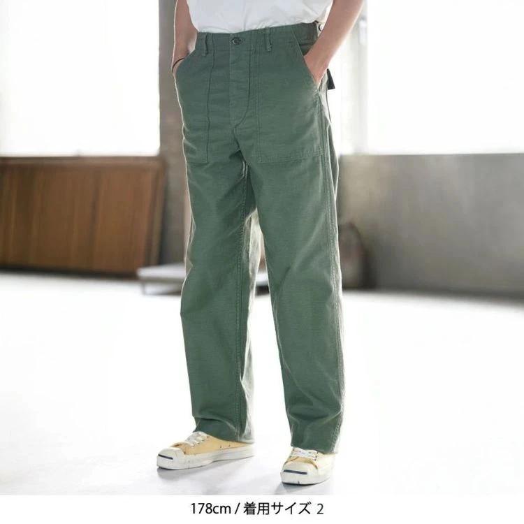 orSlow（オアスロウ） ワイドパンツ メンズ US アーミー ファティーグ