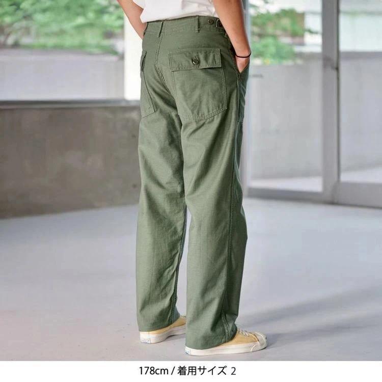 orSlow（オアスロウ） ワイドパンツ メンズ US アーミー ファティーグ