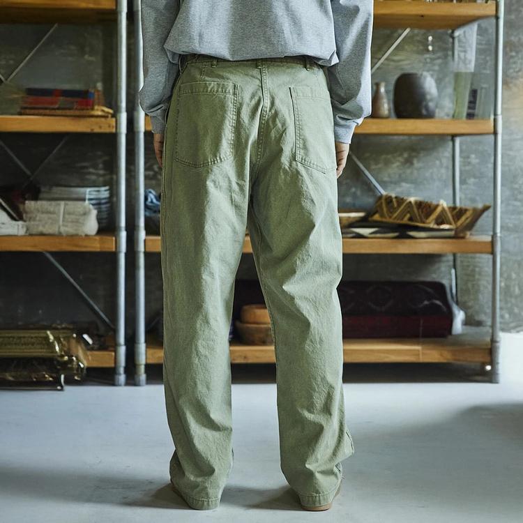 orSlow（オアスロウ） ワイドパンツ メンズ サマー ファティーグ