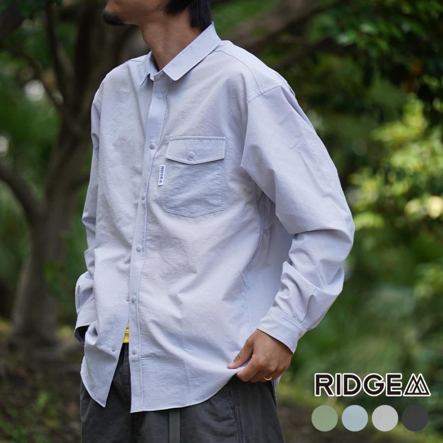 リッジマウンテンギア シャツ メンズ ベーシックロングスリーブシャツ