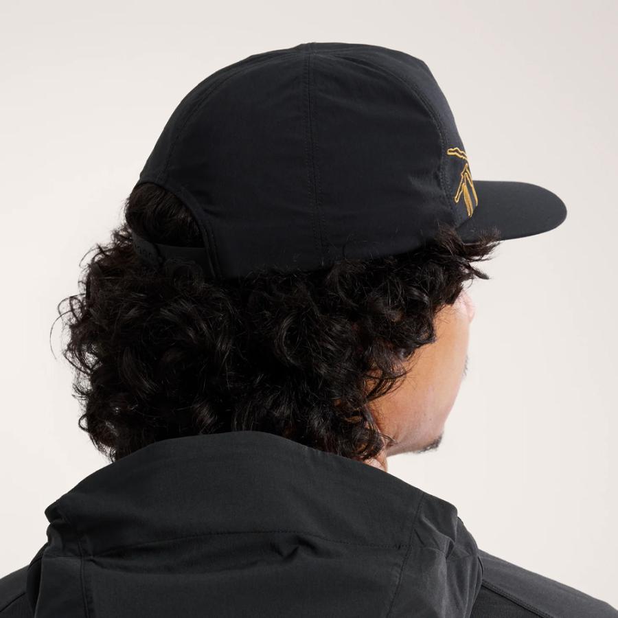 そ*に様 ARC'TERYX （arc'teryx）アークテリクス キャップ 黒 アークテリクス ARC'TERYX キャップ BIRD WORD CAP バード ワード