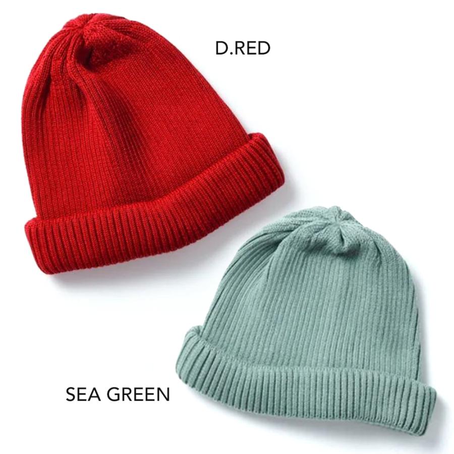 ロトト ニット帽 ビーニー メンズ レディース RoToTo COTTON ROLL UP BEANIE コットン ロールアップ ビーニー R5021 正規取扱品｜sora-onlinestore｜08