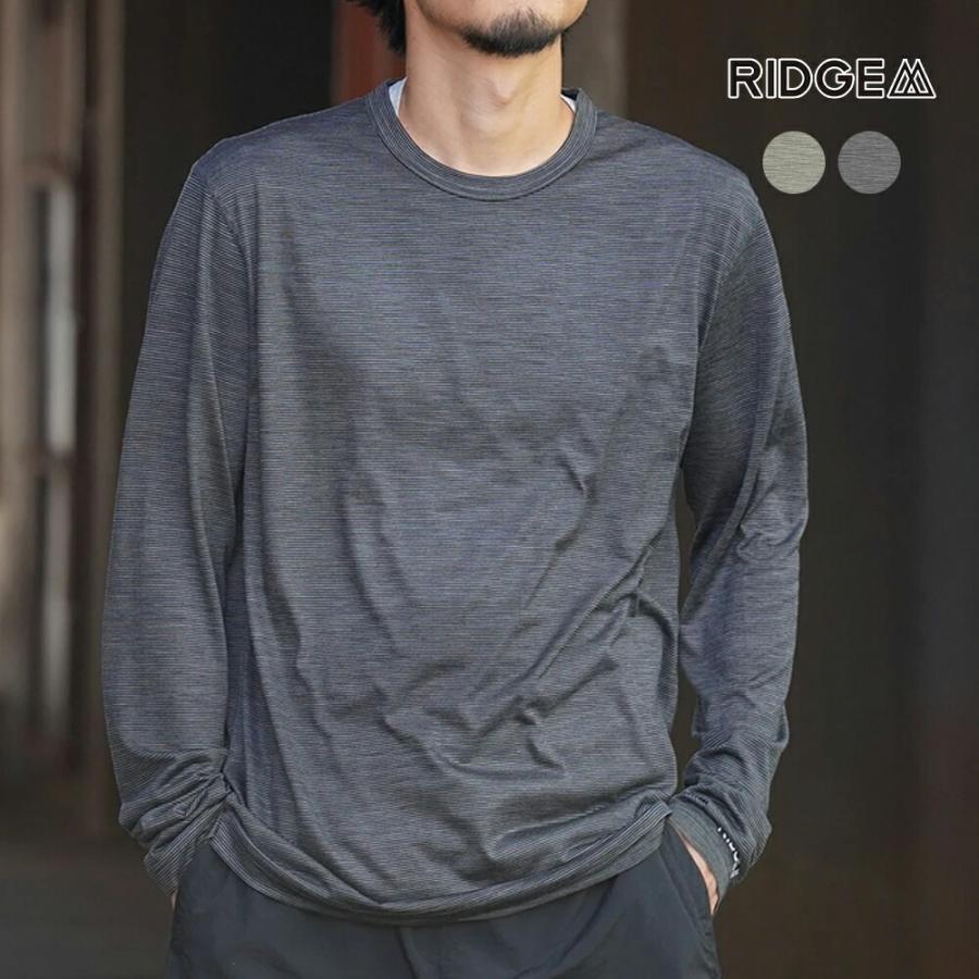 リッジマウンテンギア Tシャツ カットソー 長袖 メンズ RIDGE MOUNTAIN