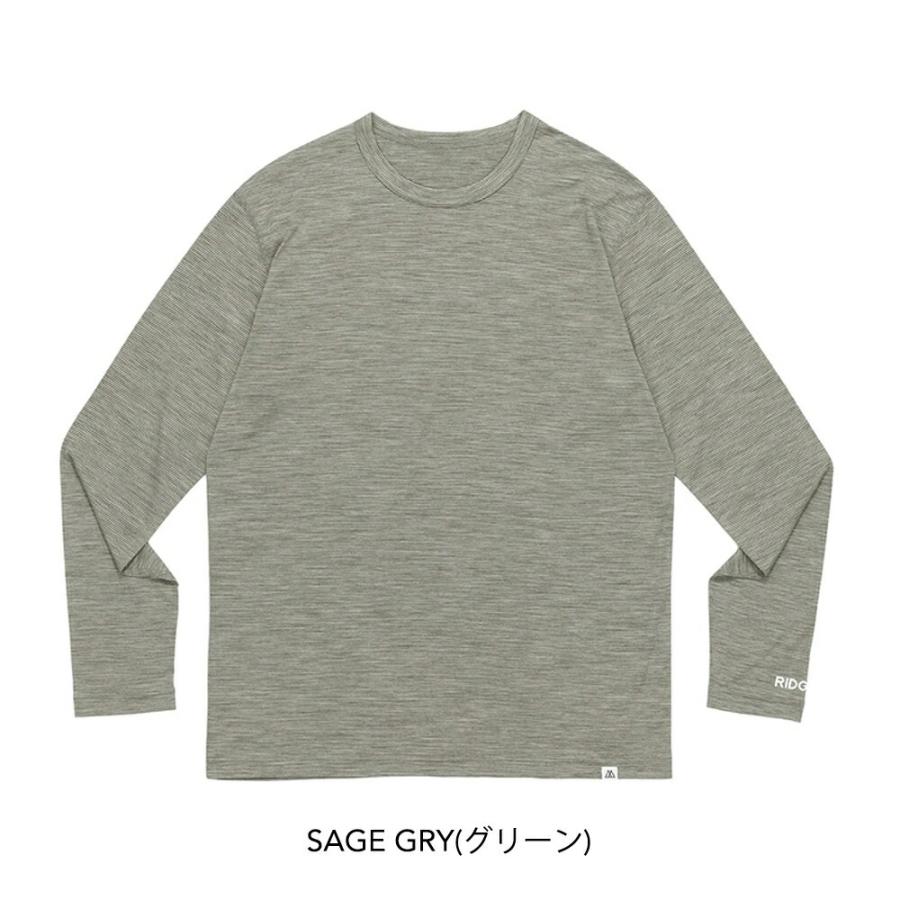 リッジマウンテンギア Tシャツ カットソー 長袖 メンズ RIDGE MOUNTAIN 