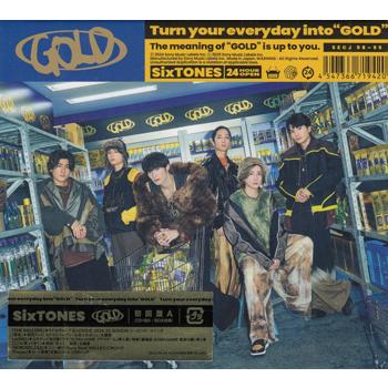 GOLD 初回盤A 特典なし ／ SixTONES (CD、Blu-ray) : 映画&DVD&