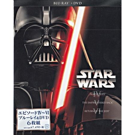 スターウォーズ オリジナルトリロジー エピソード 4-6 ブルーレイ+DVD 