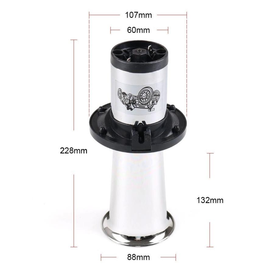 シフレットホーン 12v ヤンキーホーン エアーホーン アラーム 警報 音 ラッパ トラック 450hz S Sora Ih 2103 そらストア 通販 Yahoo ショッピング