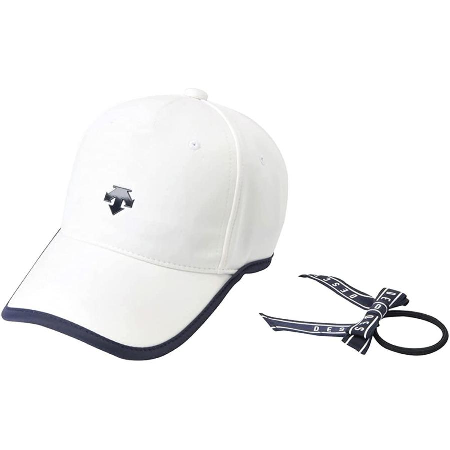 デサントゴルフ 21年秋冬モデル ゴルフ キャップ おしゃれ スタイル リボンヘアゴム付き Dgcsjc01w レディース Wh00 ホワイト 帽子 フェイスマスク Www Mantraman Com Mx