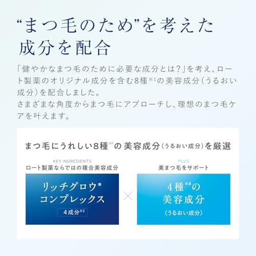 ロート製薬 ラッシュリッチ LASH RICH 2.5ml まつげ美容液 まつ育 目元